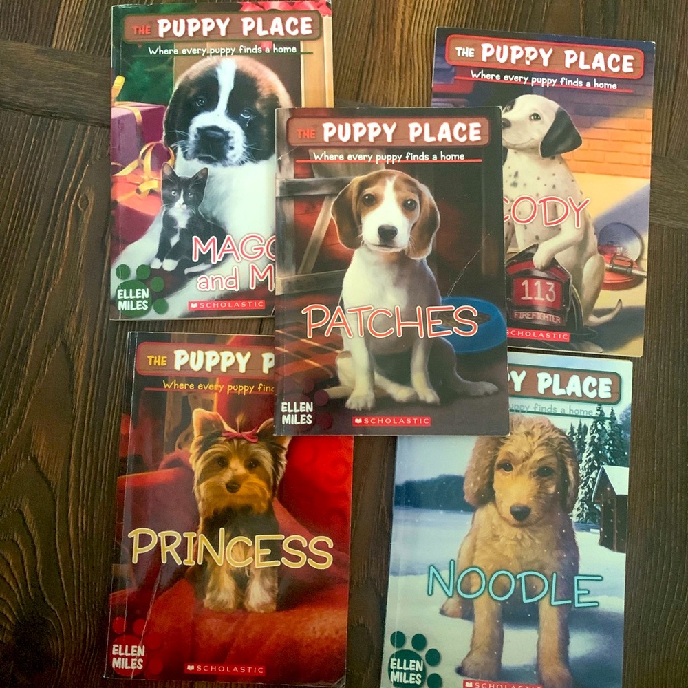 the puppy place book bundle of 5 chapter books